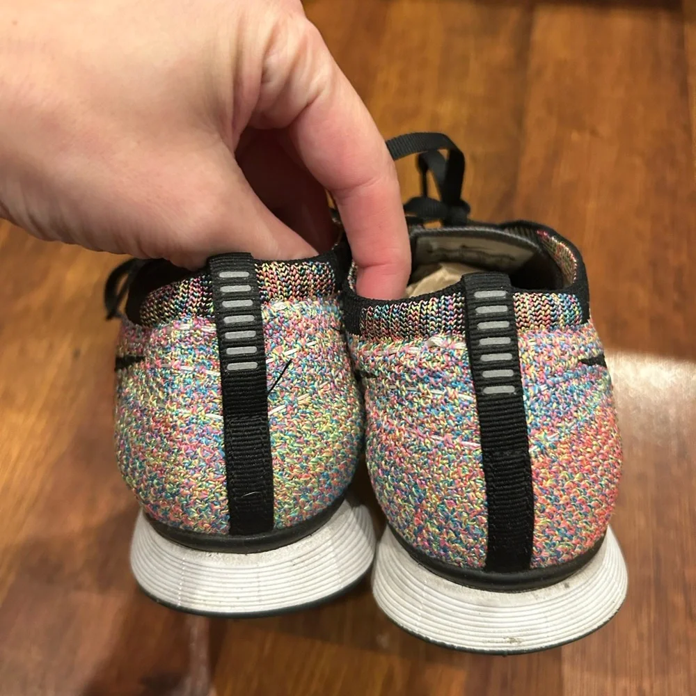Nike Flyknit Racer Multicolor 'Grey Tongue' 2016 Men’s Size 6.5